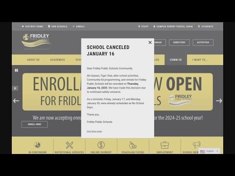 Fridley police arrest a 13-year-old after school threats