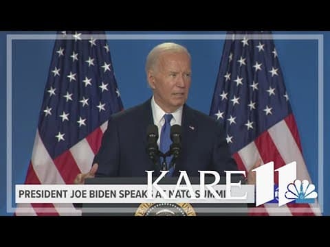 Biden Press Conference: Ceasefire in Gaza