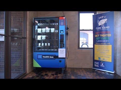Preventative vending machine in Columbus offers naloxone, pregnancy tests free of charge