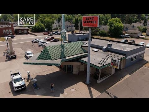 KARE in the Air: Frank Lloyd Wright gas station in Cloquet