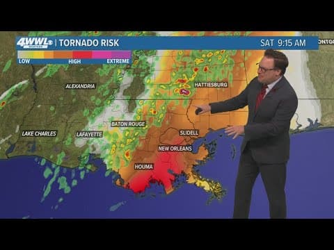 Weather Impact Alert: Significant severe weather threat