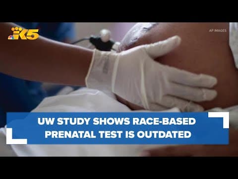 UW study urges labs to reconsider race-based adjustment in prenatal test