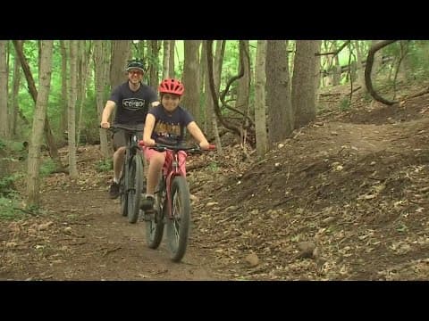 New mountain bike trail opens at Gahanna park