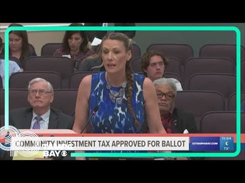 Hillsborough County commissioners approve proposed Community Investment Tax plan for voters