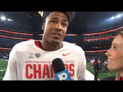 Sonny Styles postgame interview | Ohio State vs. Texas Cotton Bowl