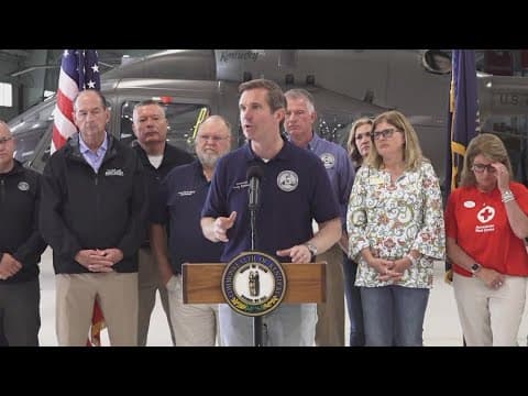 Kentucky governor warns of dangers of debris during severe storms