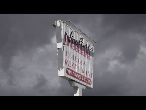 What's going on with the old Nicolosi's restaurant in San Carlos?