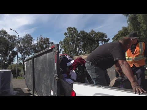 Free dumpster clean up sites open as San Diego County flood clean up continues