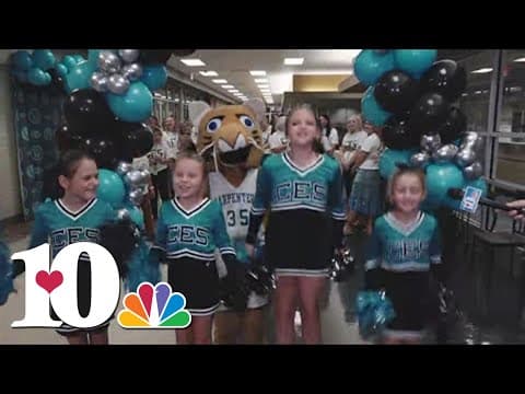 Carpenters Elementary School students are excited to head back to school!