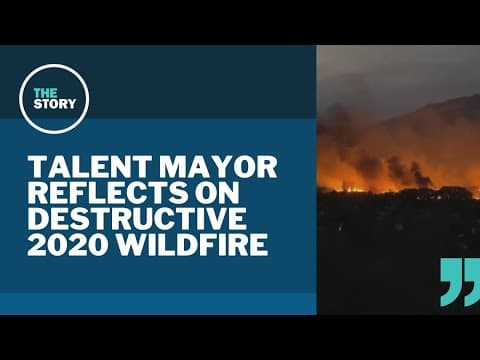 Mayor of Oregon town devastated by wildfire in 2020 reflects on California's ongoing crisis