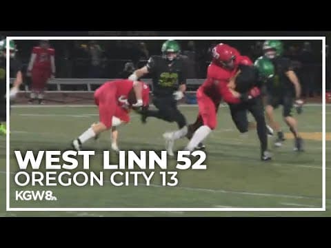 West Linn beats Oregon City in 103rd Battle for the Bridge | Friday Night Football