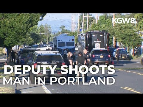 Multnomah County deputy shoots man in Northeast Portland