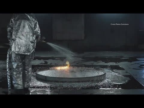 Farmers using soybeans to create alternatives for firefighting foam