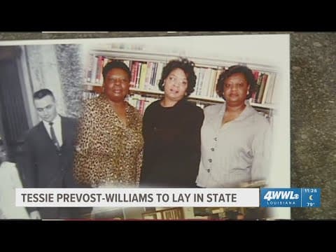 Tessie Prevost-Williams to lay in state