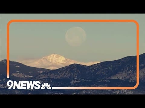 February’s Snow Moon shines bright