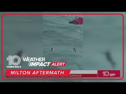 US Coast Guard rescues man hanging on to cooler off Longboat Key