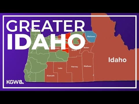 Greater Idaho movement gains momentum, Idaho House passes resolution to begin talks with Oregon