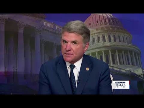 Inside Texas Politics | Full interview with U.S. Representative Michael McCaul