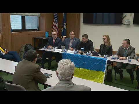 High-level delegation from Ukraine visiting Louisiana
