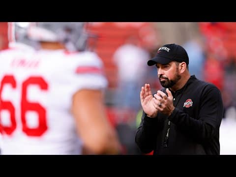 Ohio State Buckeyes leave for Ann Arbor