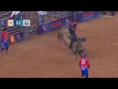 RodeoHouston bull riding: Trever Reist wins big, tames Buckskin Billy