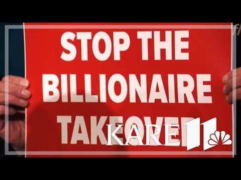 Workers from multiple federal agencies rally around Twin Cities against Trump Administration, Musk