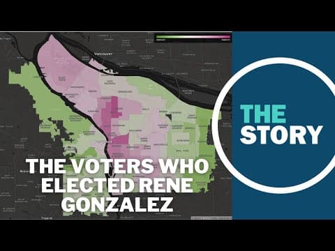Voters in Portland’s west and east of I-205 carried city council race for Gonzalez