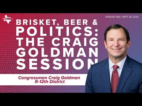 Brisket, Beer & Politics | Y'all-itics : Oct. 1, 2025