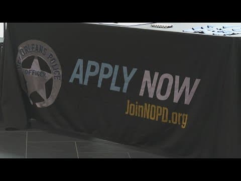 NOPD presents year-end recruitment update