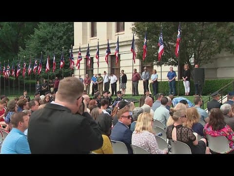 DeWine provides remarks at Memorial Day wreath-laying ceremony