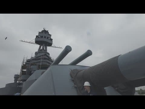 Historic Battleship Texas one step closer to a permanent home in Galveston