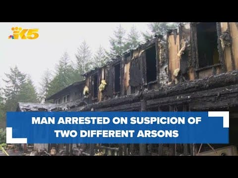 Mason County man arrested on suspicion arson, accused of endangering dozens