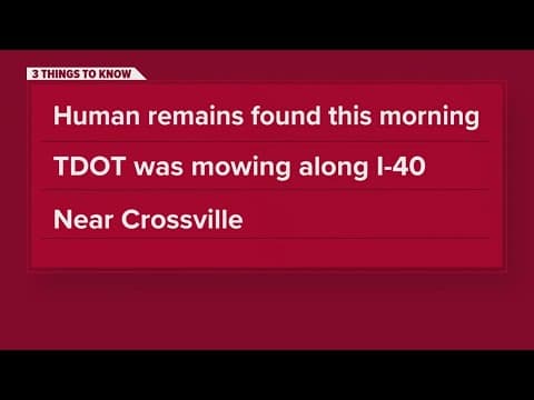 Multiple agencies investigating after human remains found in woods along I-40 in Cumberland County