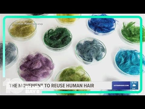Fashion movement reuses human hair for clothes