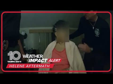 As Helene battered Tampa Bay, Sarasota officers rescued elderly couple