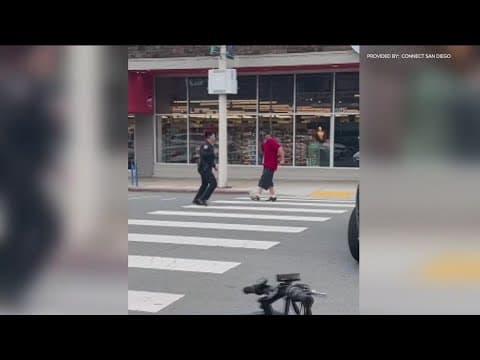 Intense interaction between officer and violent suspect caught on camera