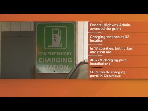 $15 million grant will help install charging stations across central Ohio