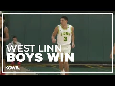 #1 West Linn boys win against Tigard | Friday Night Hoops