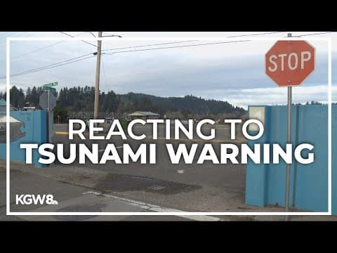 How an Oregon Coast community reacted to brief tsunami warning