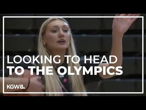 Beaverton's Cameron Brink at 3-on-3 women's national team training camp