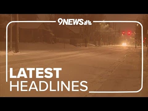 Latest headlines | Snow causes slick driving conditions in Colorado