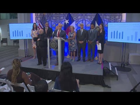 Houston Mayor John Whitmire presents 2025 fiscal year budget proposal