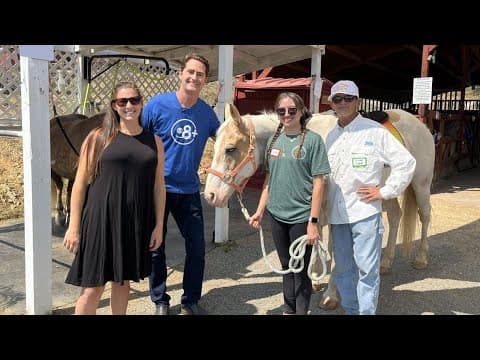 Valley Center horse therapy ranch volunteers saddle up after CBS 8 story