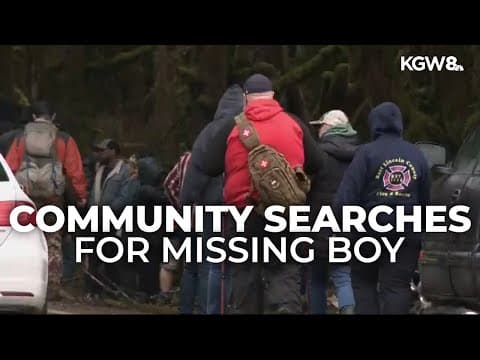 Search intensifies for  2-year-old Oregon boy missing near Siletz River
