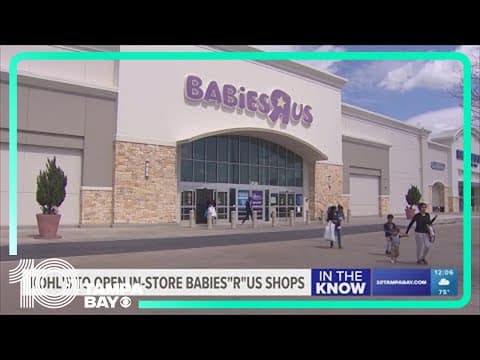 Babies "R" Us plans to open locations inside Kohl's stores
