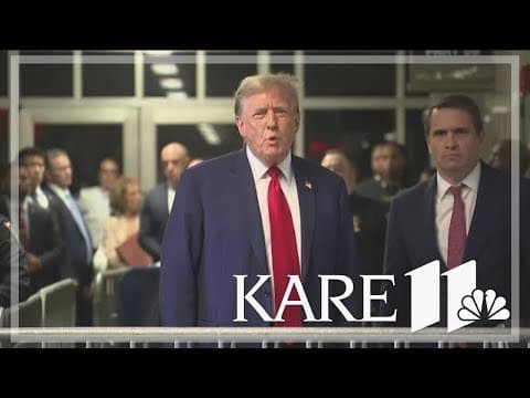 Trump's historic hush-money trial gets underway; 1st day ends without any jurors being picked