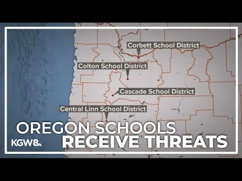 Oregon school districts receive email bomb threats