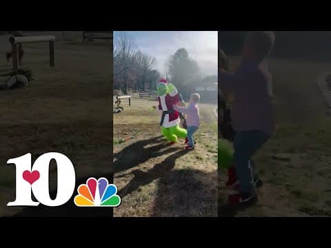 How the Grinch *almost* stole Christmas #christmas #thegrinch