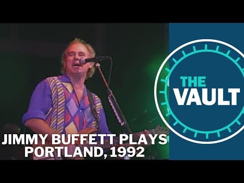 Jimmy Buffett's sea plane touches down on the Willamette | KGW Vault