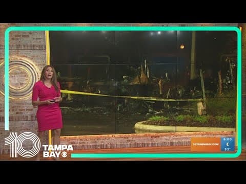 RVs catch fire at Tampa-area dealership